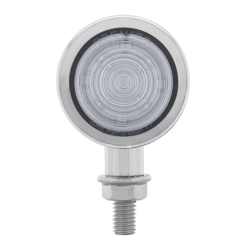 9 LED Mini Bullet Light - Amber LED/Clear Lens