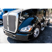 Chrome Projection Headlight With LED Position Light For 2013-2021 Kenworth T680 - Driver