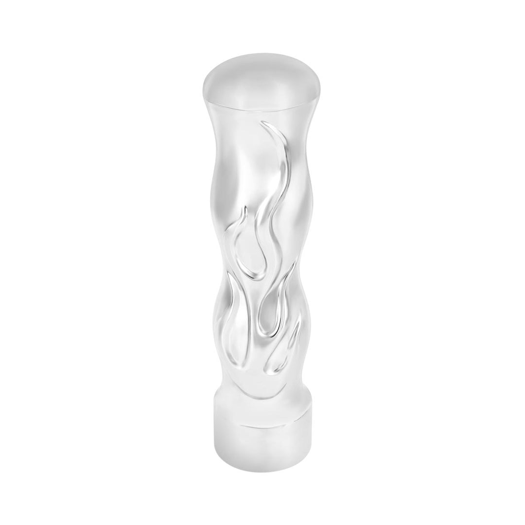 1/2"-13 Thread On Flame Gearshift Knob - Chrome