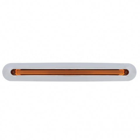 2005+ Freightliner 24 LED GloLight Mirror Light Bar - Amber LED/Amber Lens