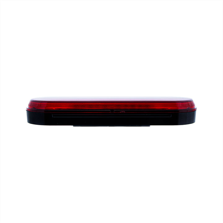 22 LED 6" Oval Abyss Light (Stop, Turn &amp; Tail) - Red LED/Red Lens