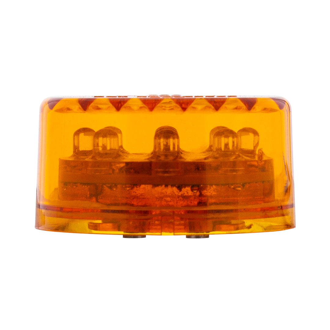 9 LED 2" Round Clearance Marker Amber LED/Amber Lens United Pacific 38170
