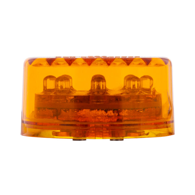 9 LED 2" Round Light (Clearance/Marker) - Amber LED/Amber Lens