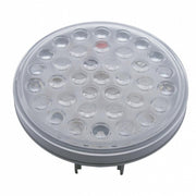 36 LED 4" Round Light (Stop, Turn & Tail) - Red/Clear Lens
