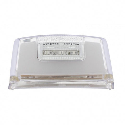 24 LED GloLight Square Cab Light - Amber LED/Clear Lens