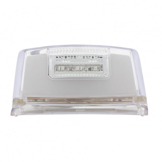 24 LED GloLight Square Cab Light - Amber LED/Clear Lens