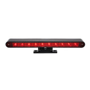10 LED Split Function 3rd Brake Light With Black Swivel Pedestal Base - Red LED/Red Lens