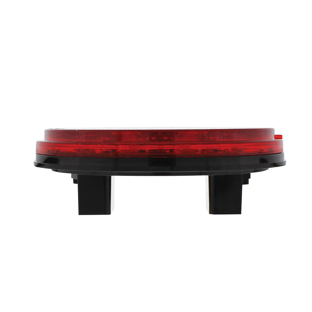 4" Round Combo Light With 12 LED Stop, Turn &amp; Tail &amp; 16 LED Back-Up - Red LED/Red Lens United Pacific 36607
