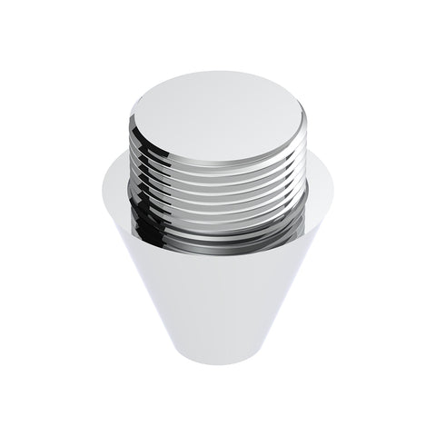 Chrome Aluminum M30X3.5 Male To 3/8"-16 Female Beer Tap Adapter