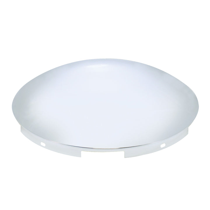 5 Even Notched Chrome Dome Front Hubcap - 7/16" Lip