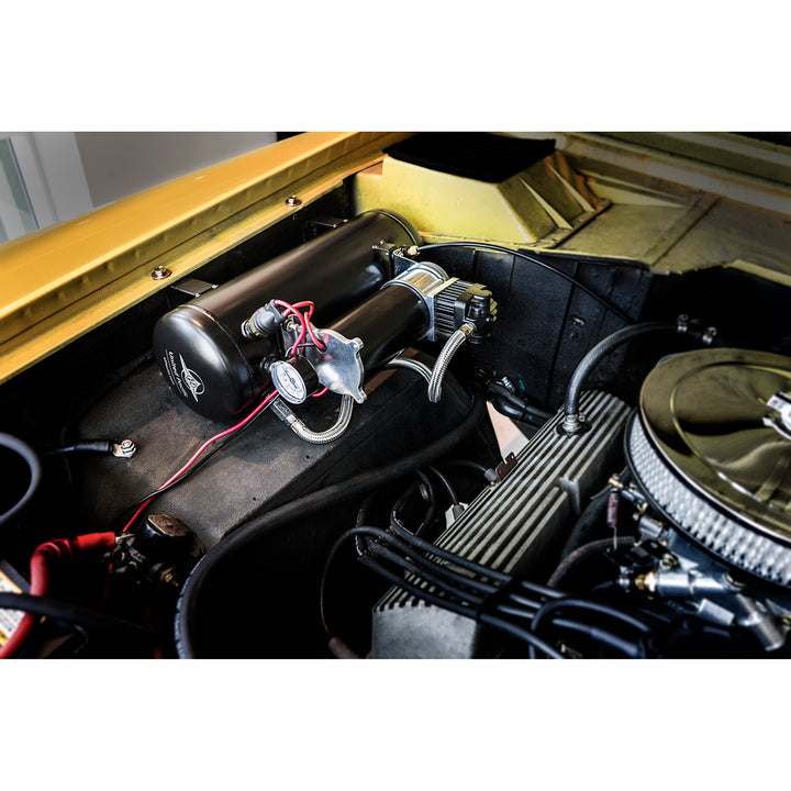 Heavy Duty 12V 150 PSI Air Compressor &amp; Tank Kit - Competition Series