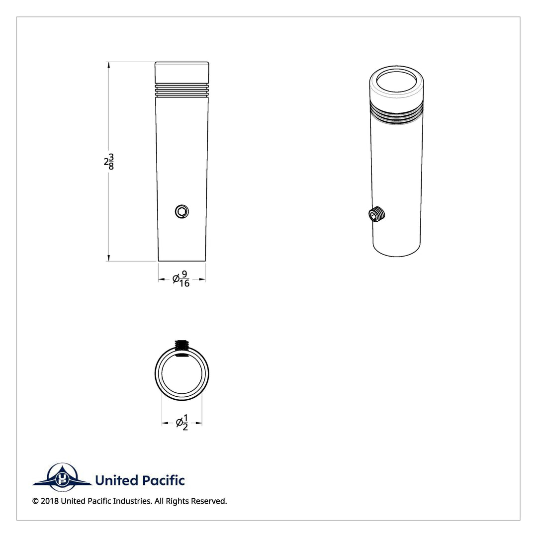 Long Toggle Switch Extension For Freightliner - Blue Crystal (2-Pack)