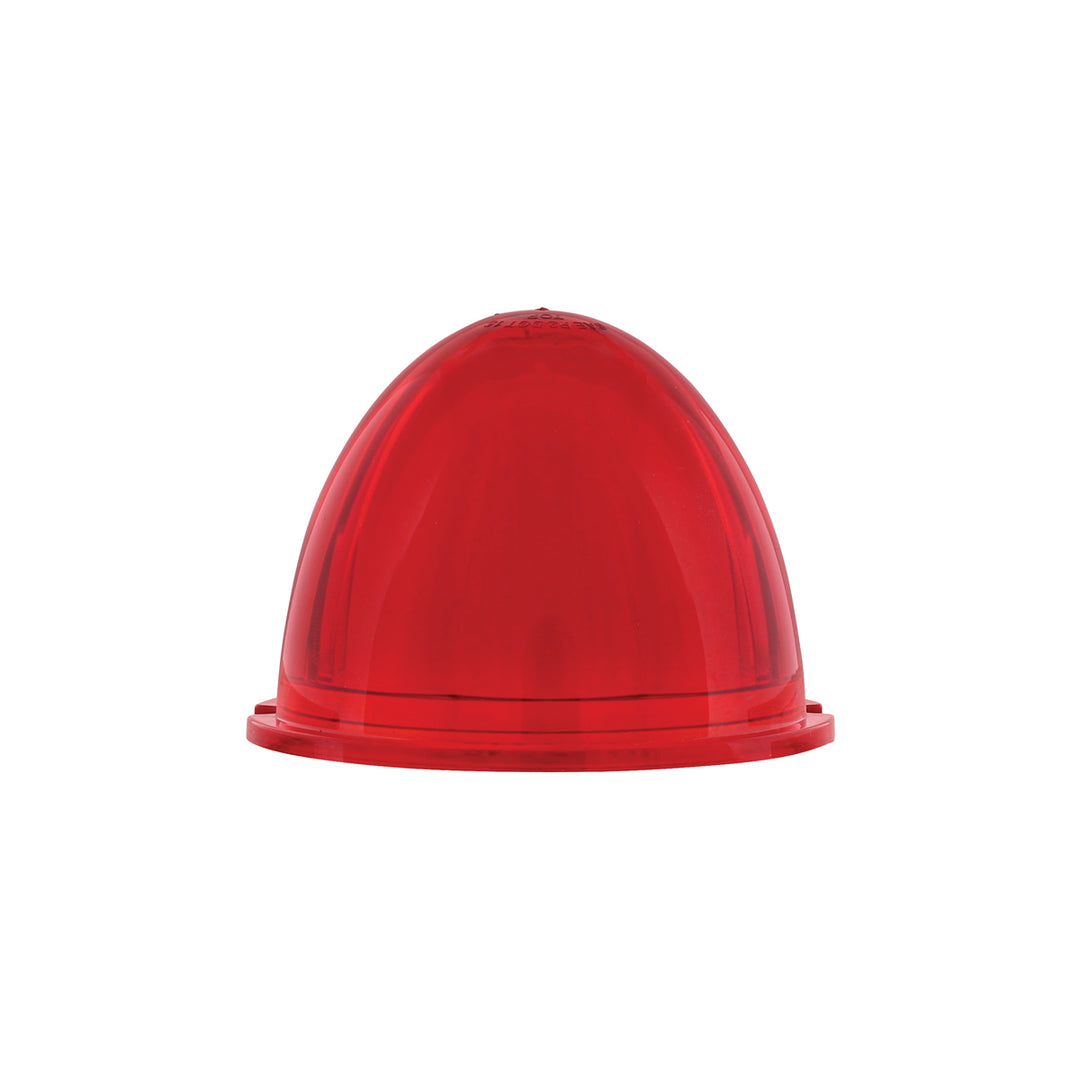 9 LED Dual Function GloLight Watermelon Cab/Auxiliary Light - Red LED/Red Lens