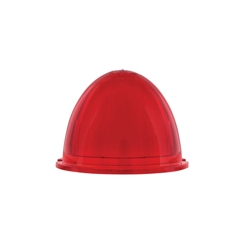9 LED Dual Function GloLight Watermelon Cab/Auxiliary Light - Red LED/Red Lens