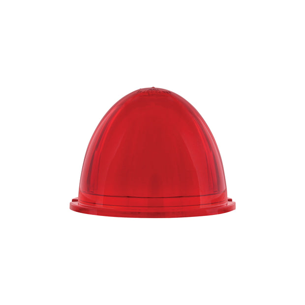 9 LED Dual Function GloLight Watermelon Cab/Auxiliary Light - Red LED/Red Lens