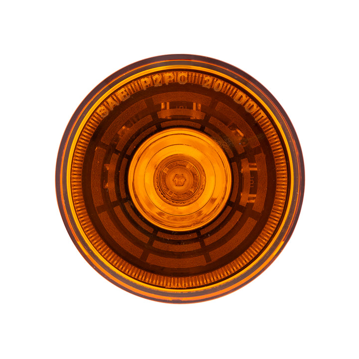 4 LED 2" Round Abyss Light (Clearance/Marker) - Amber LED/Amber Lens