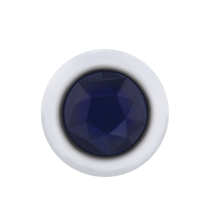 3 LED Dual Function 3/4" Mini Light (Clearance/Marker) With Crystal Lens-Blue LED/Blue Lens