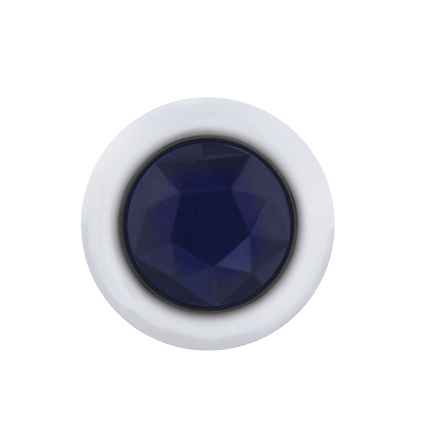 3 LED Dual Function 3/4" Mini Light (Clearance/Marker) With Crystal Lens-Blue LED/Blue Lens