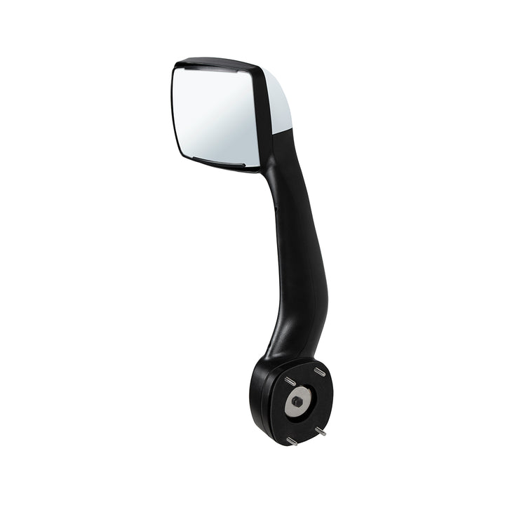 Chrome Hood Mirror For 2013-2021 Kenworth T680 &amp; Peterbilt 579-Driver