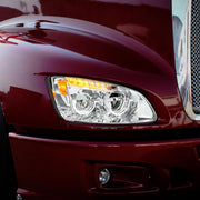 Chrome Full LED Headlight For 2008-2017 Kenworth T660-Passenger
