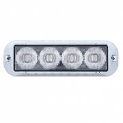 4 LED Warning Light - White LED