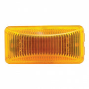 6 LED Rectangular Light (Clearance/Marker) - Amber LED/Amber Lens