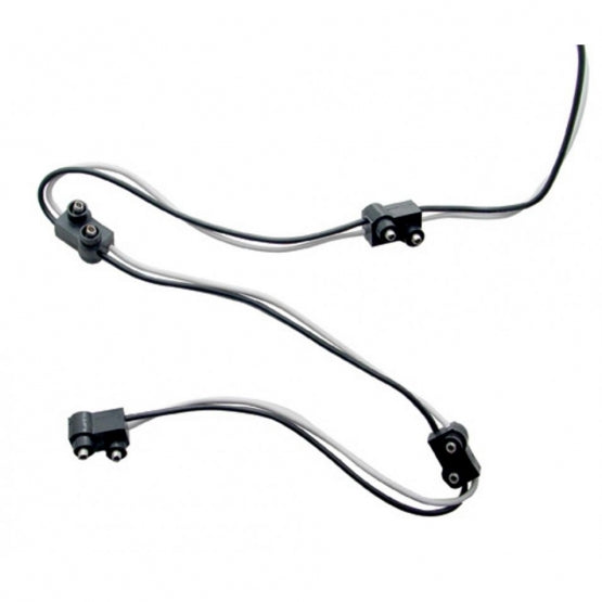 2 Prong Plug Wiring Harness With 4 Plugs & 7" Lead