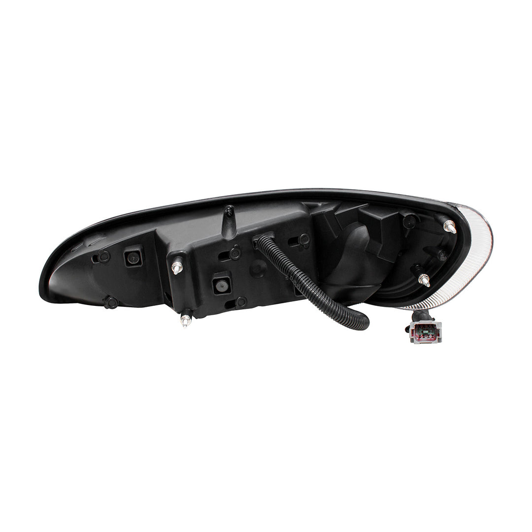 Chrome LED Headlight With Color Changing Position Light Bar For Peterbilt 386 (2005-2015) &amp; 387 (1999-2010) - Passenger