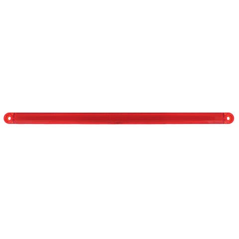 24 LED Dual Function 12" GloLight Bar (Stop, Turn & Tail) - Red LED/Red Lens (Card)
