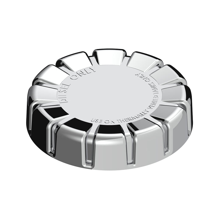 Chrome Plastic Fuel Cap Cover For Kenworth - Non-Locking
