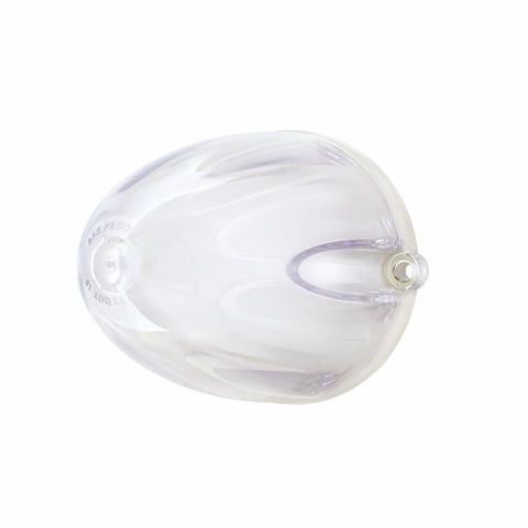 9 LED Dual Function GloLight Watermelon Grakon 1000 Style Cab Light - Amber LED/Clear Lens