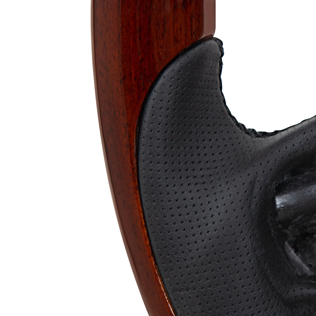 18" YourGrip Wood Steering Wheel For 2012-2021 Peterbilt 579 &amp; 2013-2021 Kenworth T680