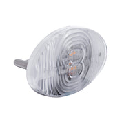 4 LED Fender Turn Signal Light For Freightliner M2-Amber LED/Clear Lens