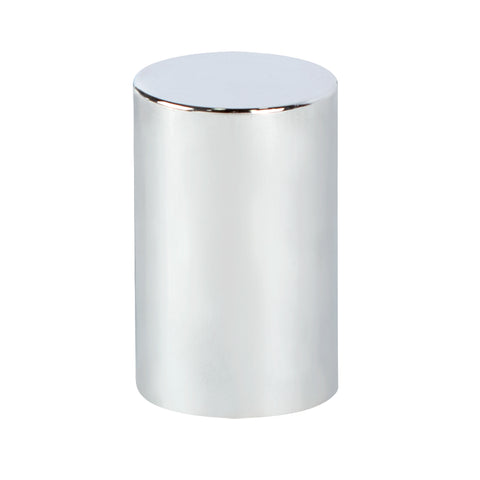 Chrome Cylinder Hubcap Nut Cover For 1999-2018 Chevy & GMC 2500/3500-Push-on (Color Box of 32)