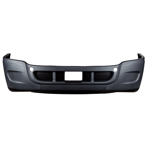 Complete 3-Piece Front Bumper Set Without Fog Light Hole For 2008-2017 Freightliner Cascadia