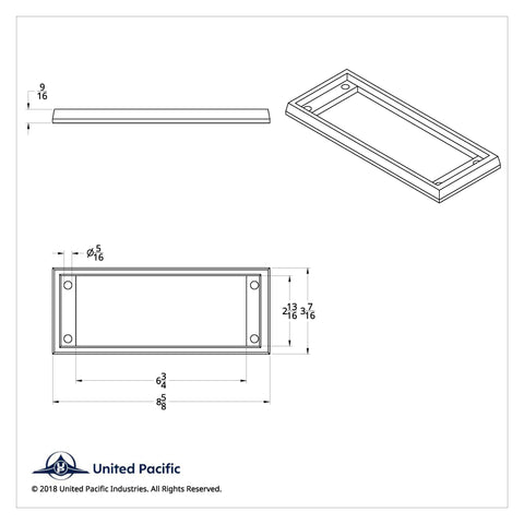 Chrome Plastic A/C Control Dash Panel Bezel For Kenworth W900 (1990-2005) & T800 (1986-2005)