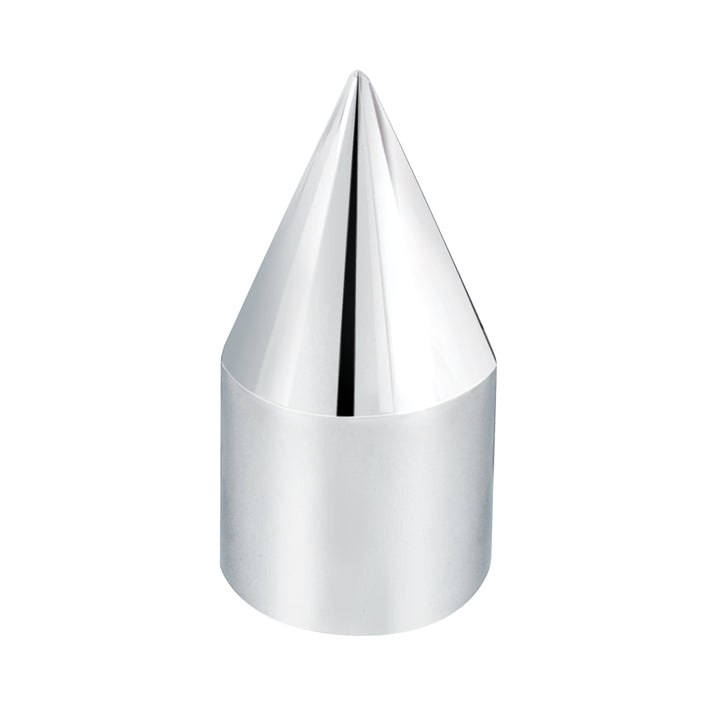 33mm X 3-1/8" Chrome Plastic Spike Nut Covers - Push-On (60-Pack)