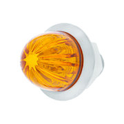 2 LED Dual Function 3/4" Mini Watermelon Light (Clearance/Marker) - Amber LED/Amber Lens