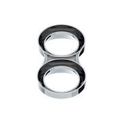 Small 2 Gauge Cluster Bezel With Visors For 2008-2017 Freightliner Cascadia - Vertical
