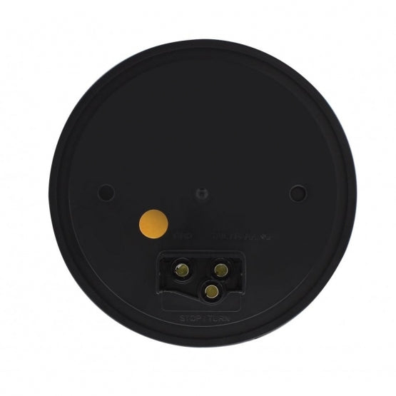 7 LED 4" Round Competition Series Light (Stop, Turn &amp; Tail) - Red LED/Clear Lens