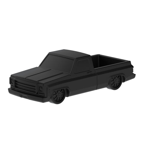 Solid Die-Cast 1973-87 Chevy Truck Style Paper Weight-Matte Black
