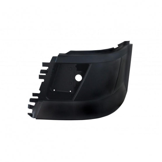 Bumper End With Fog Light Hole (Screw Mount) For 2003-2017 Volvo VNL - Driver