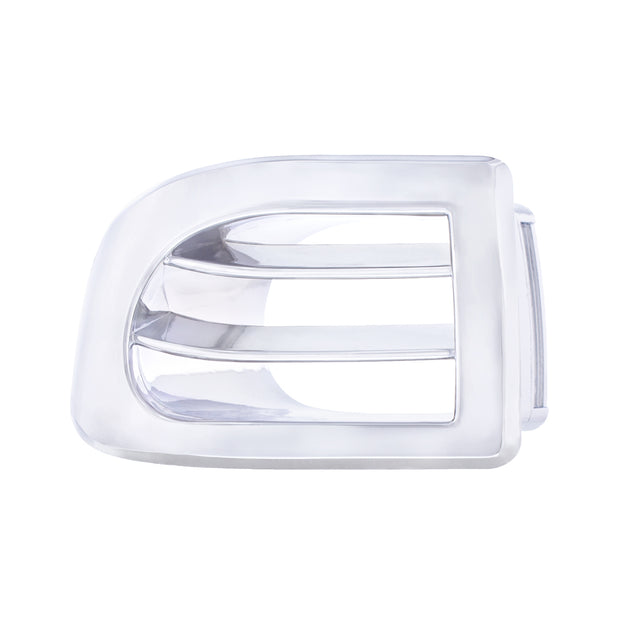 Chrome Plastic A/C Vent For 2008-2017 Freightliner Cascadia - Driver/Fixed