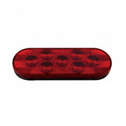 7 LED Oval Light Kit (Stop, Turn & Tail) - Red LED/Red Lens