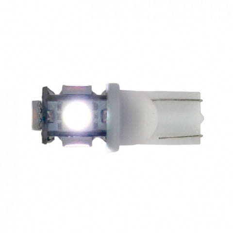 5 High Power LED 360 Degree 194 Bulb - White (2-Pack)