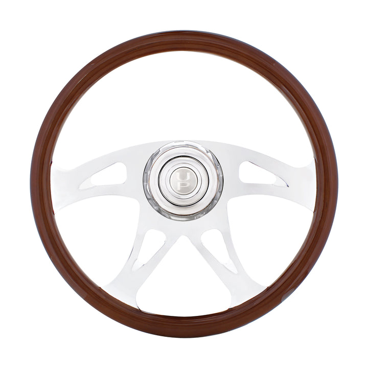 18" Boss Steering Wheel With Hub &amp; Horn Kit  - Freightliner 1989-July 2006