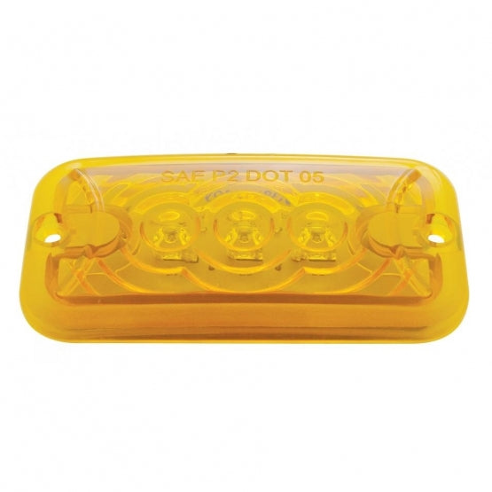3 LED Clearance Marker Light - Amber LED/Amber Lens