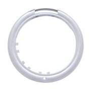 Chrome Classic Headlight H4 With 34 White LED & Signal - Clear Lens