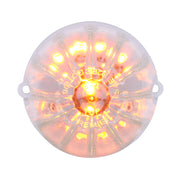 19 LED Watermelon Grakon 1000 Cab Light - Amber LED/Clear Lens