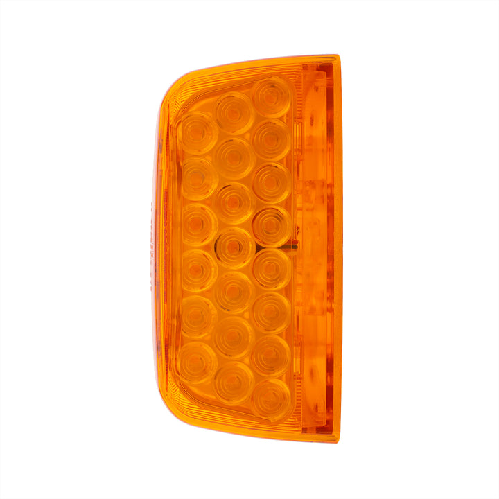 31 LED Turn Signal Light For 1987-2007 Peterbilt 379/378/357  - Amber LED/Amber Lens